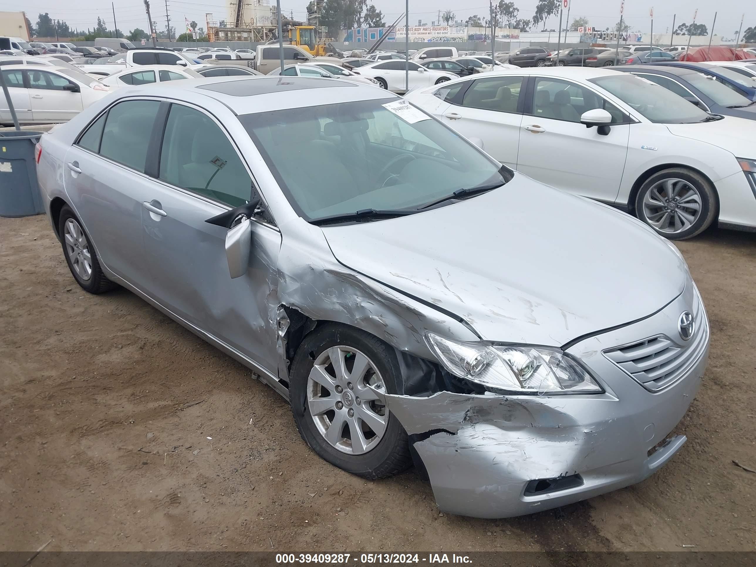 TOYOTA CAMRY 2007 jtnbe46k873020933