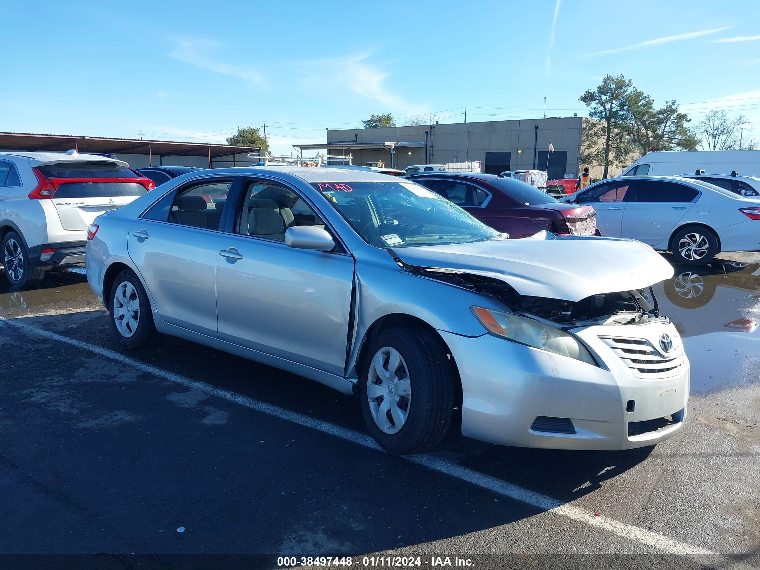 TOYOTA CAMRY 2007 jtnbe46k873039627