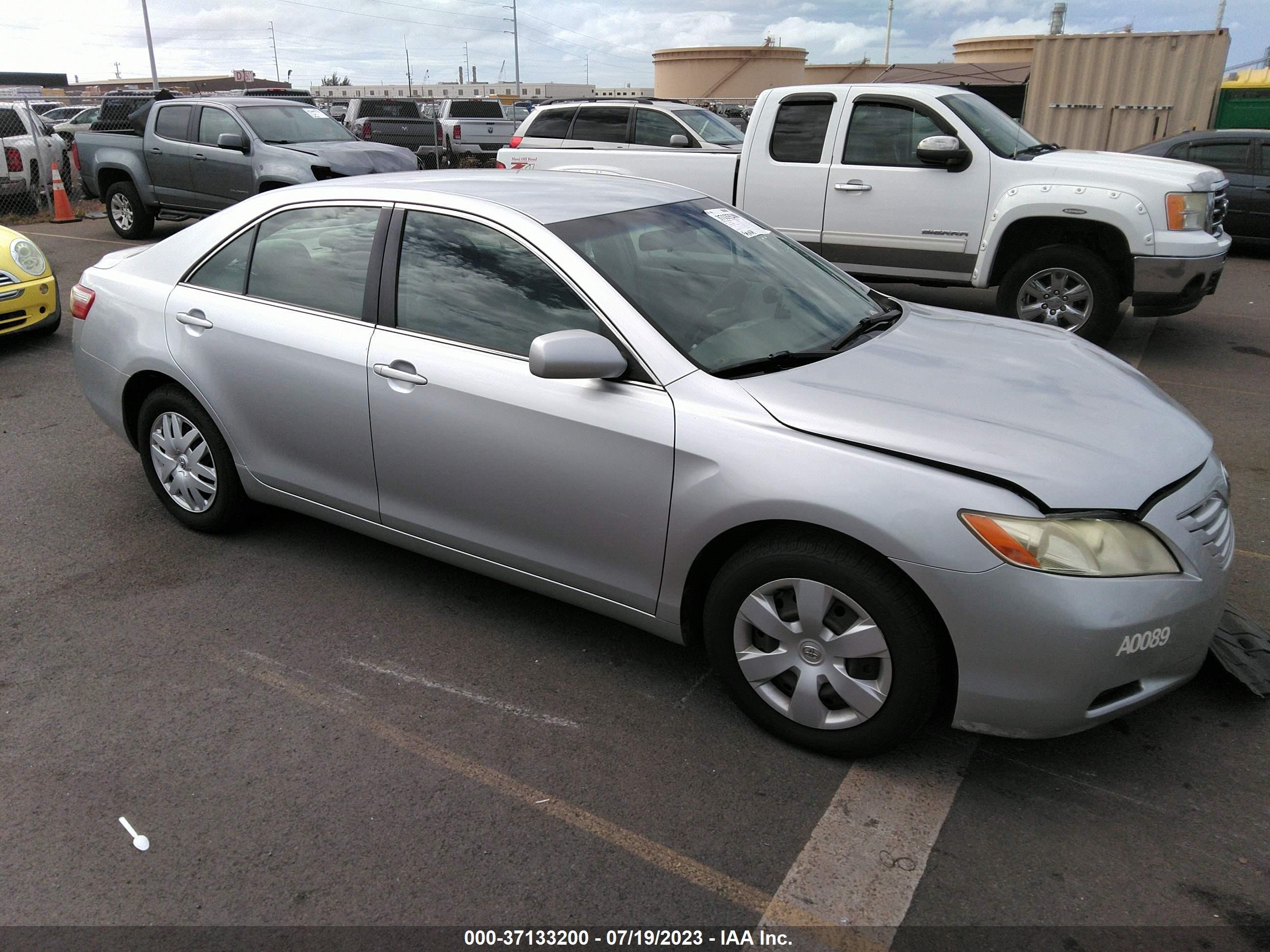 TOYOTA CAMRY 2007 jtnbe46k873040888