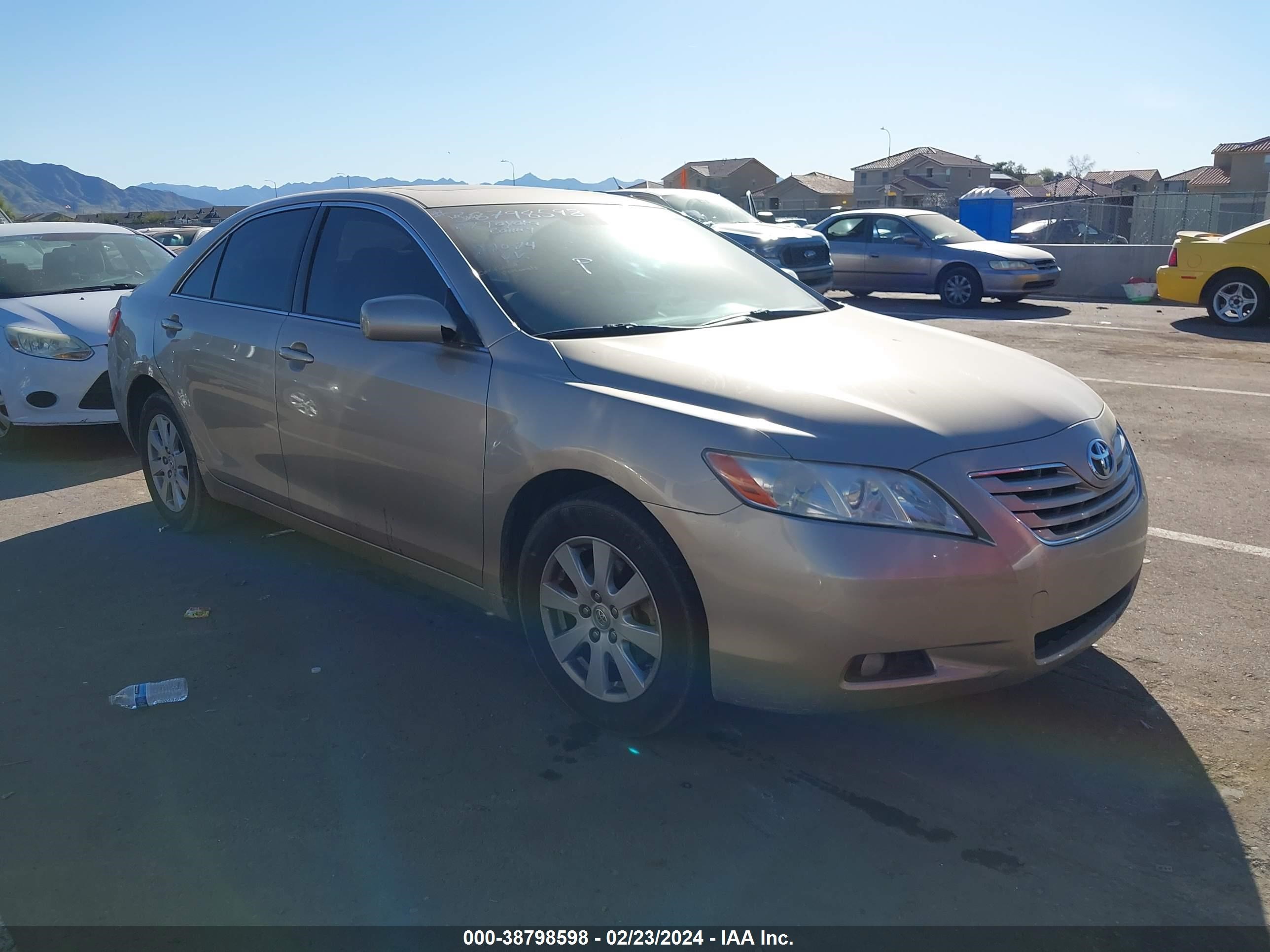 TOYOTA CAMRY 2007 jtnbe46k873088231