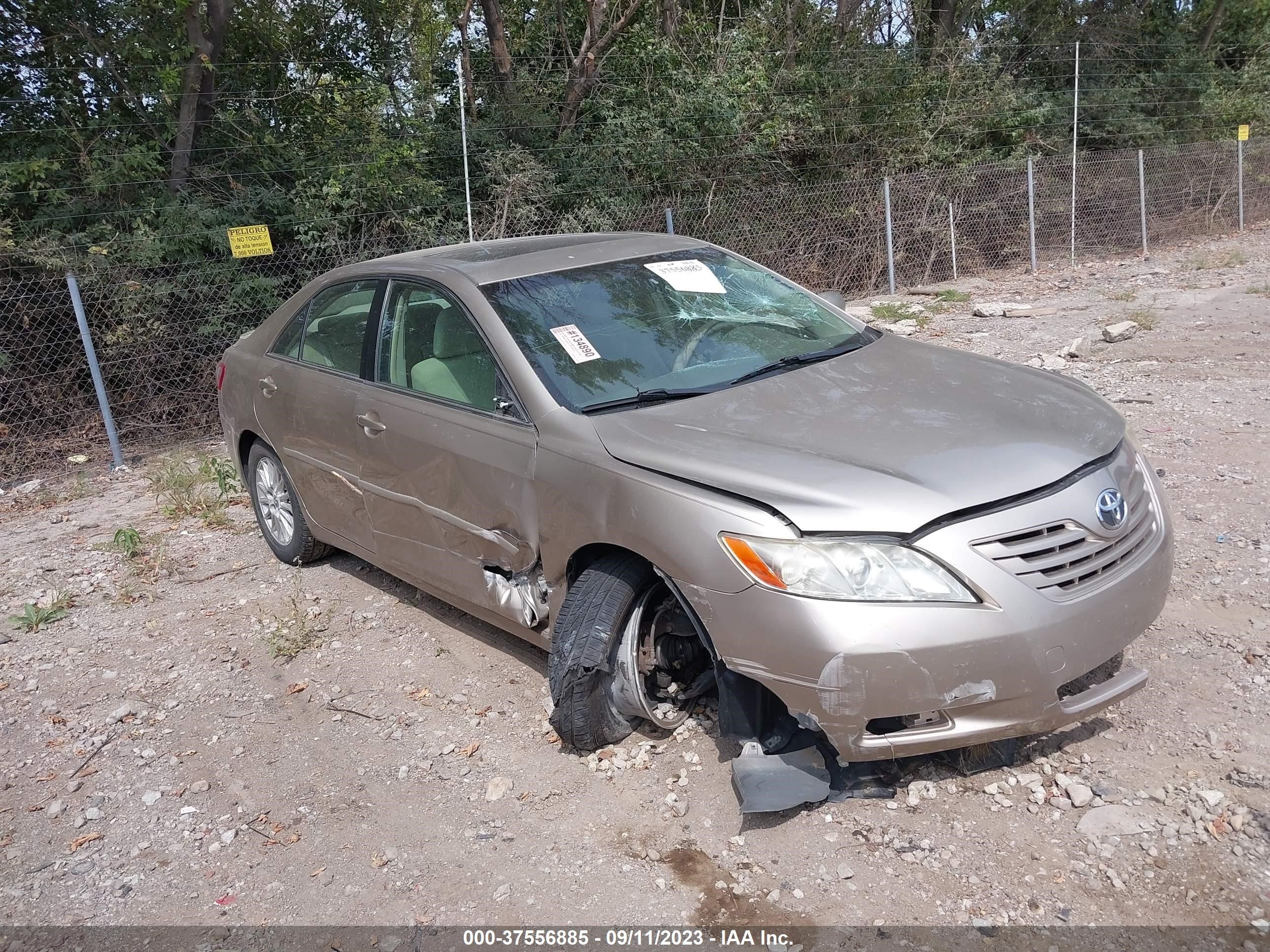 TOYOTA CAMRY 2007 jtnbe46k973044299