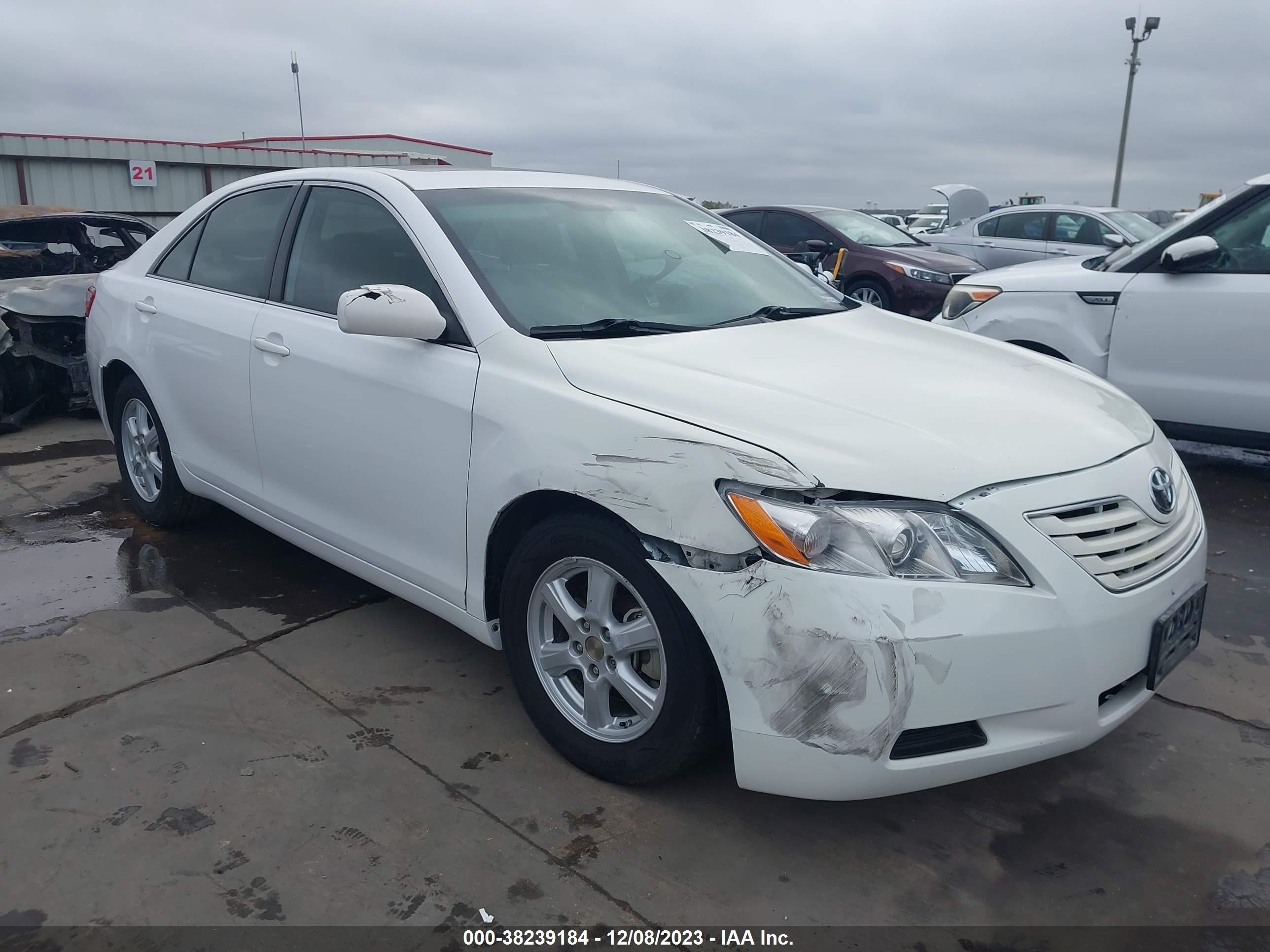 TOYOTA CAMRY 2007 jtnbe46k973094118