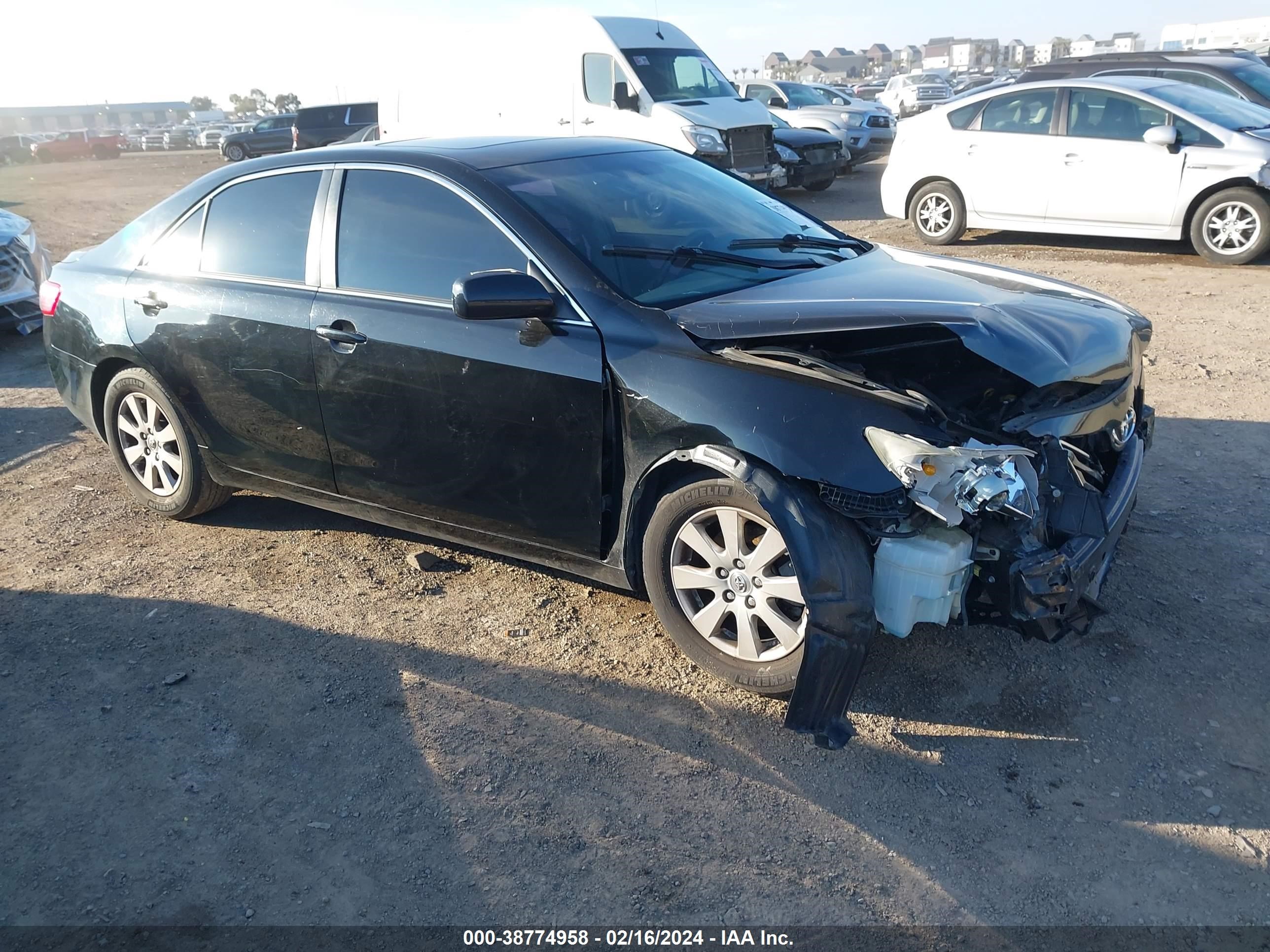 TOYOTA CAMRY 2007 jtnbe46kx73015166