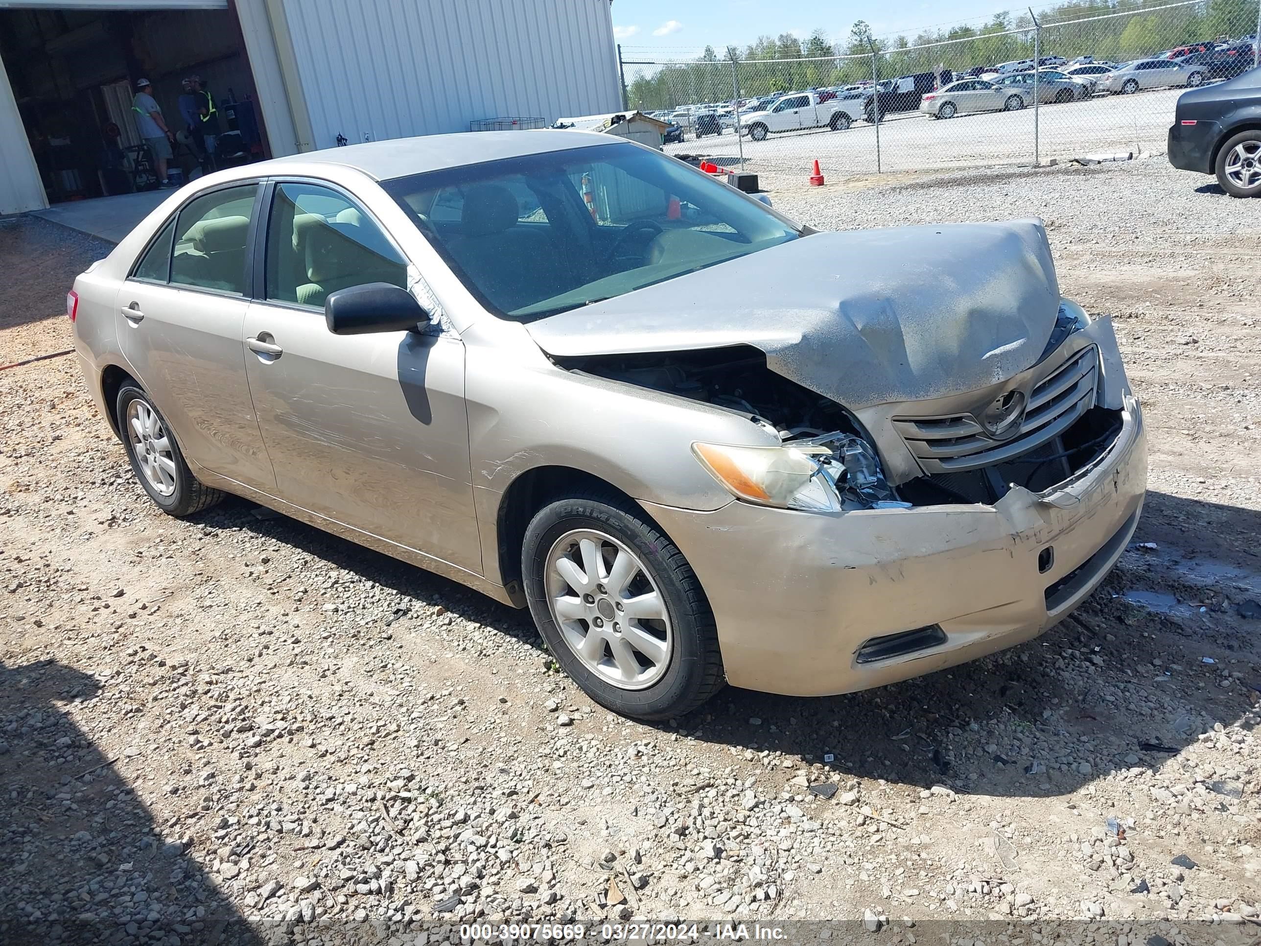 TOYOTA CAMRY 2007 jtnbe46kx73036244