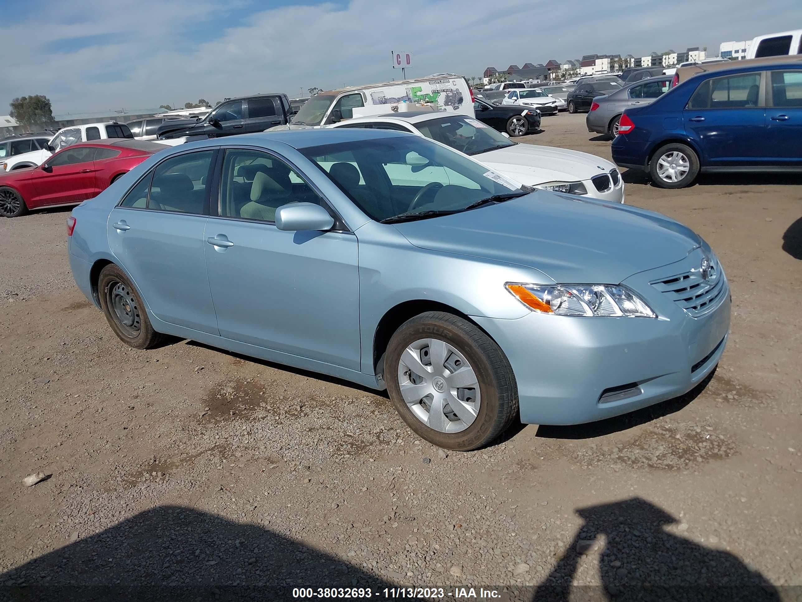 TOYOTA CAMRY 2007 jtnbe46kx73063217