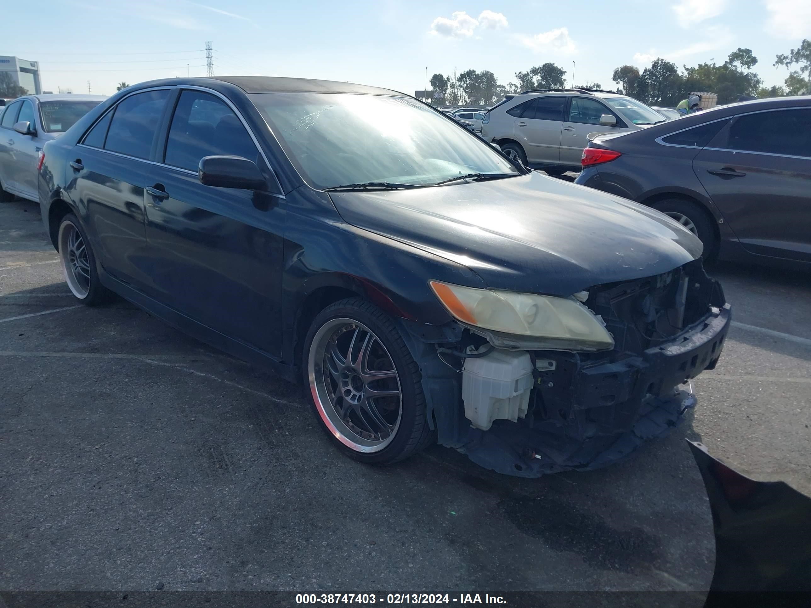 TOYOTA CAMRY 2007 jtnbe46kx73065517