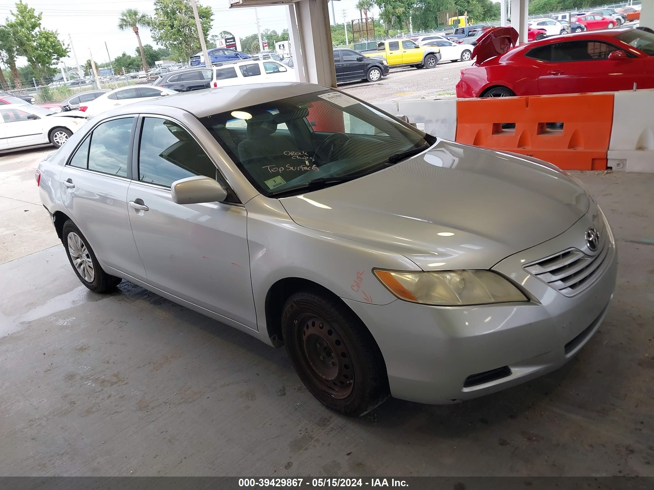 TOYOTA CAMRY 2007 jtnbe46kx73067753