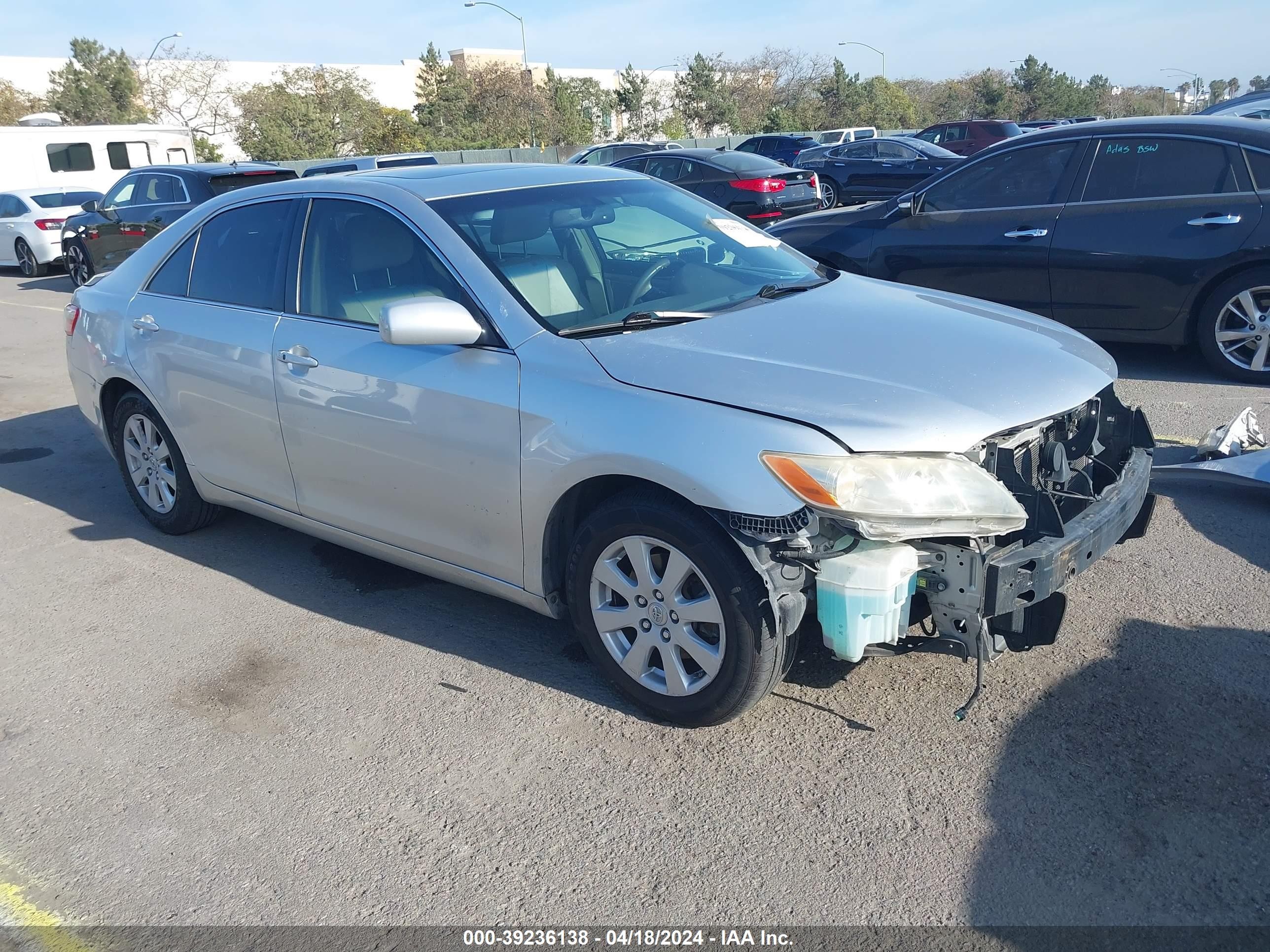 TOYOTA CAMRY 2007 jtnbk46k173015114