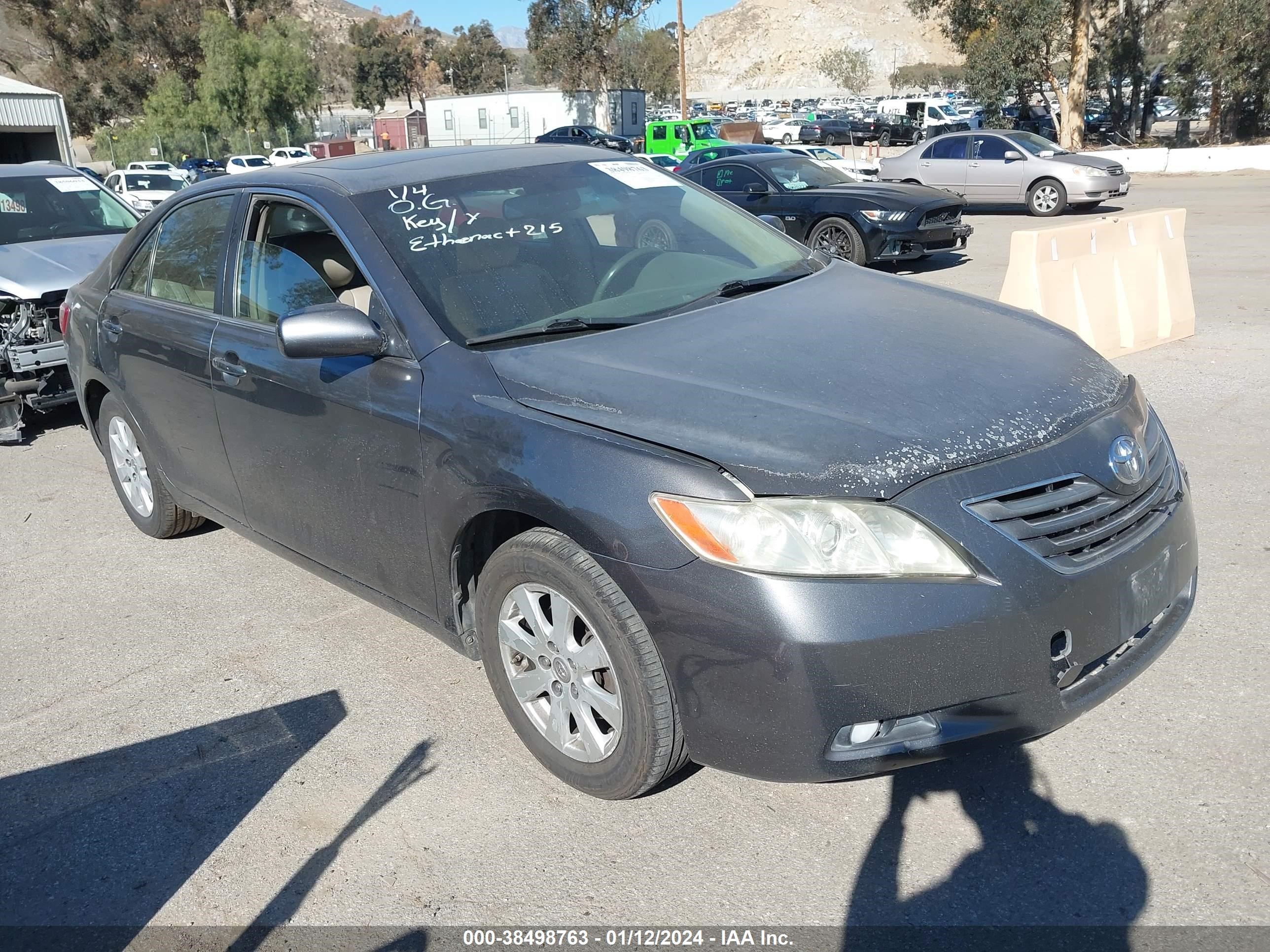 TOYOTA CAMRY 2007 jtnbk46k573015665