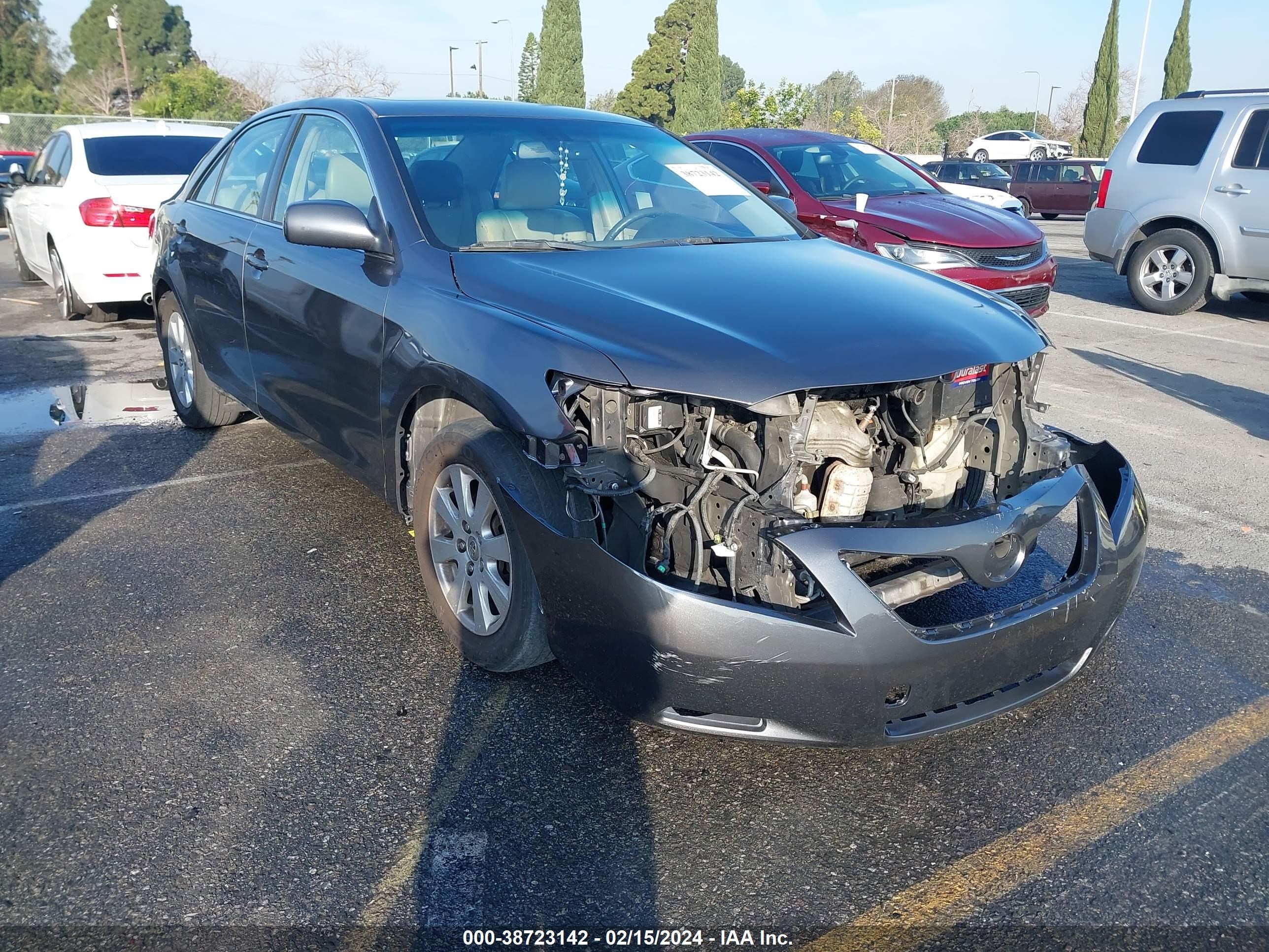 TOYOTA CAMRY 2007 jtnbk46k773016073