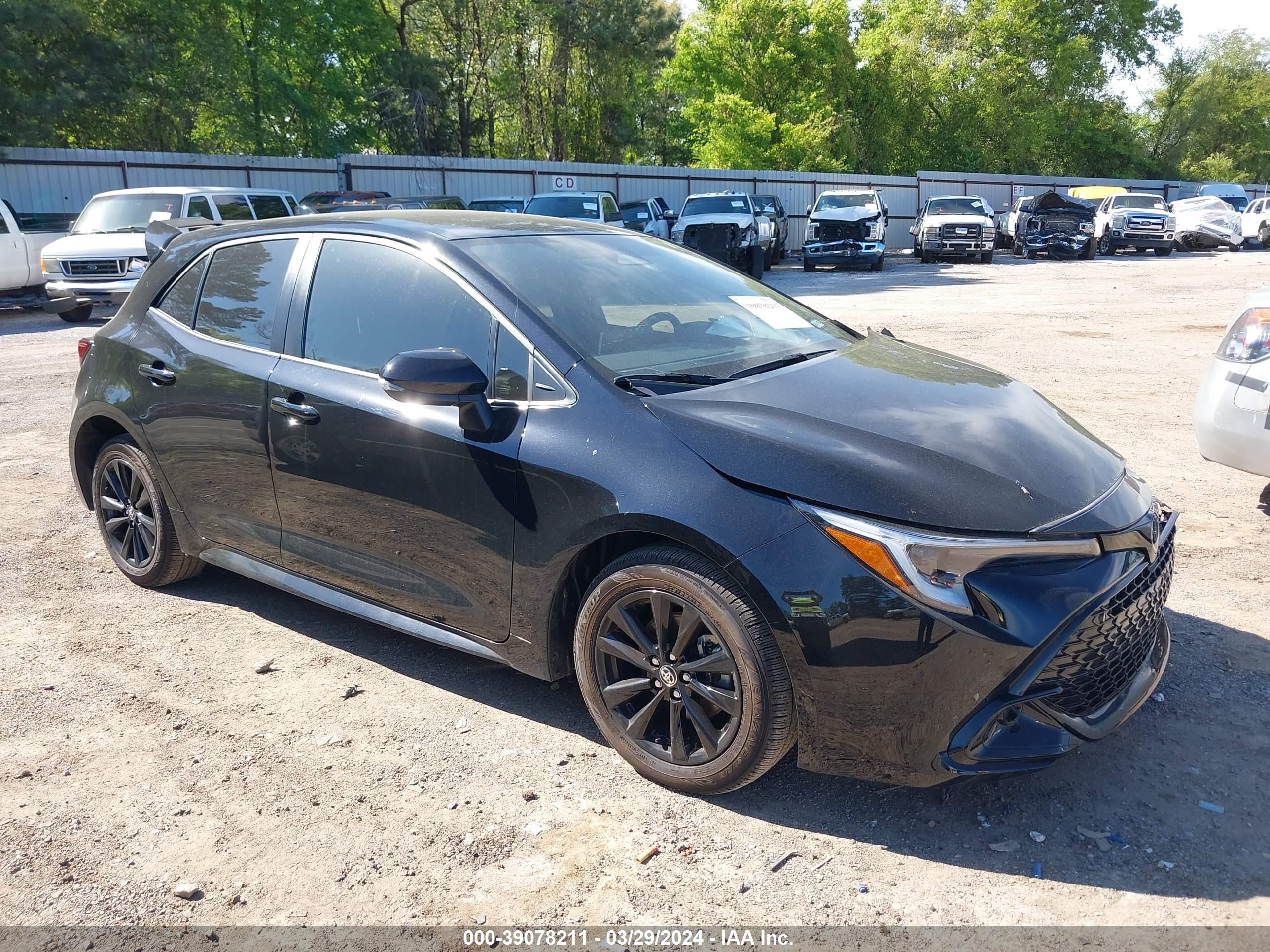 TOYOTA COROLLA 2023 jtnd4mbe0p3203092