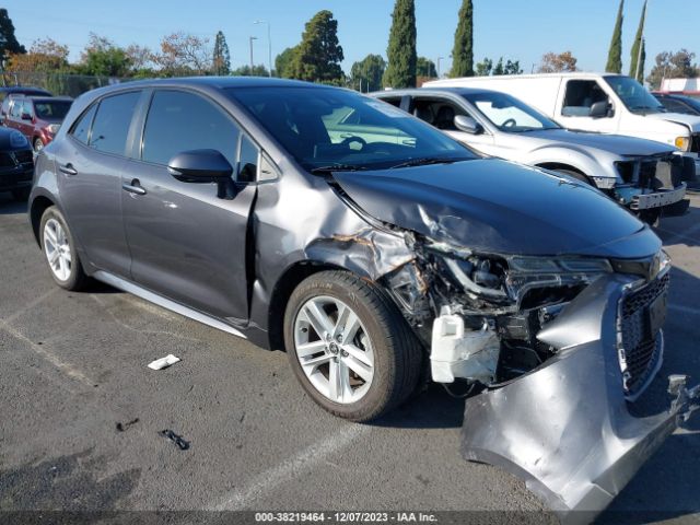 TOYOTA COROLLA 2021 jtnd4mbe2m3106309