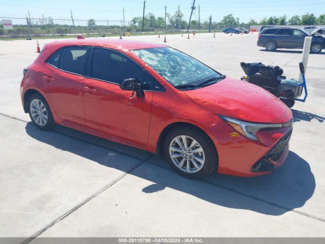 TOYOTA COROLLA 2023 jtnd4mbe2p3214062