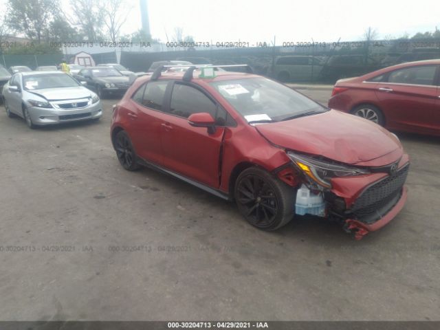 TOYOTA COROLLA HATCHBACK 2021 jtnd4mbe3m3108859