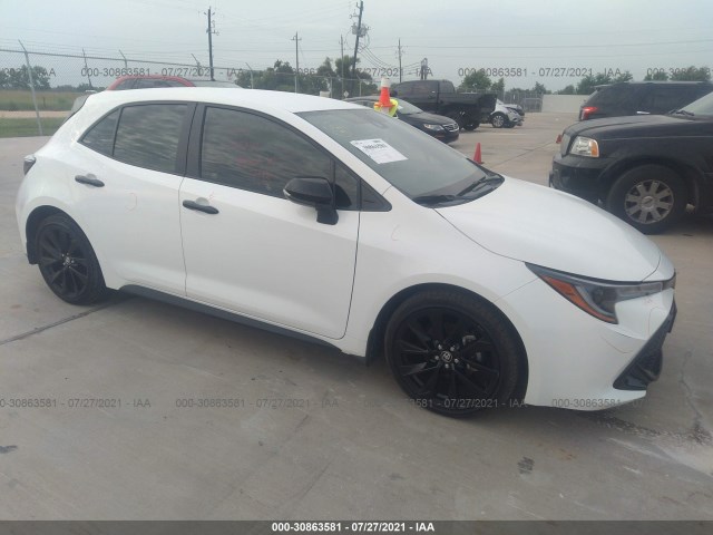 TOYOTA COROLLA HATCHBACK 2021 jtnd4mbe8m3106542