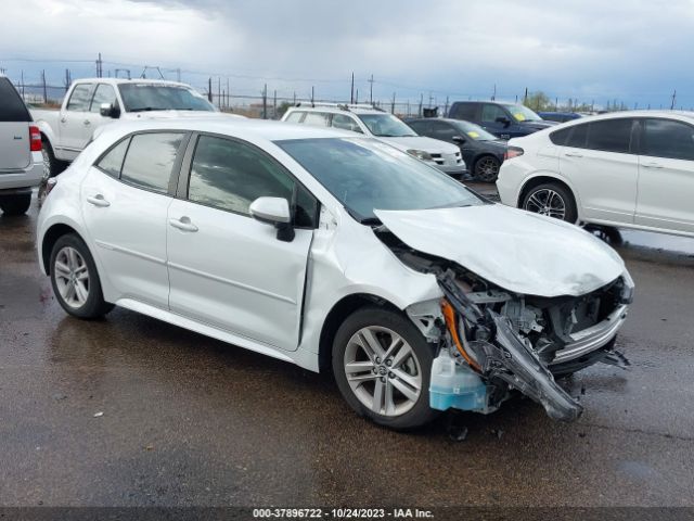 TOYOTA COROLLA HATCHBACK 2022 jtnd4mbe8n3187057