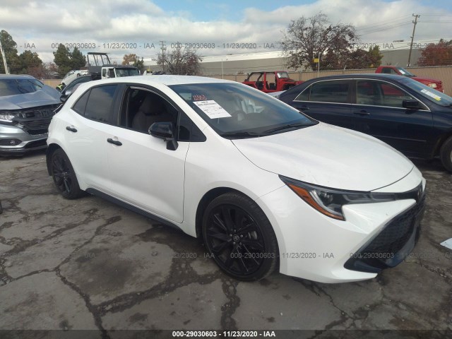 TOYOTA COROLLA HATCHBACK 2020 jtnd4rbe0l3075296