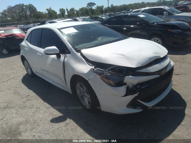 TOYOTA COROLLA HATCHBACK 2020 jtnd4rbe0l3097718