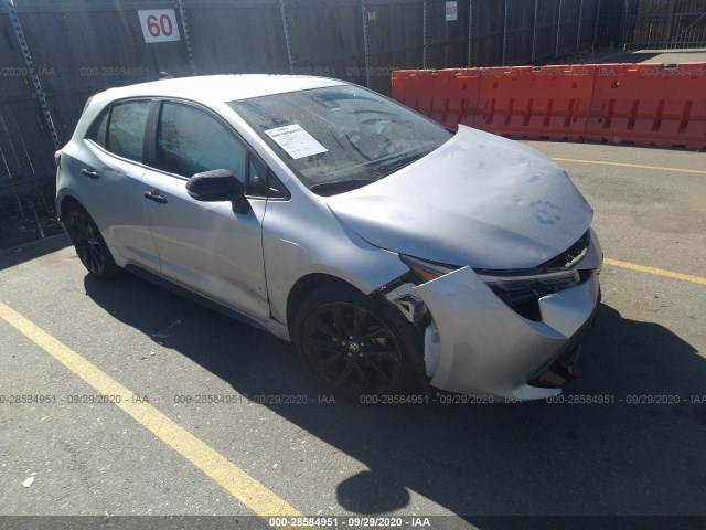 TOYOTA COROLLA HATCHBACK 2020 jtnd4rbe1l3094889