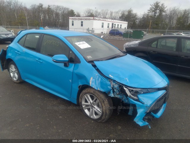 TOYOTA COROLLA HATCHBACK 2020 jtnd4rbe3l3075518