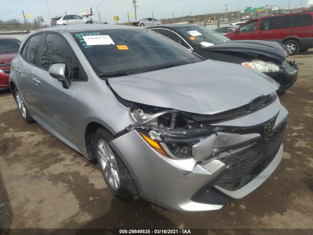 TOYOTA COROLLA HATCHBACK 2020 jtnd4rbe4l3074569