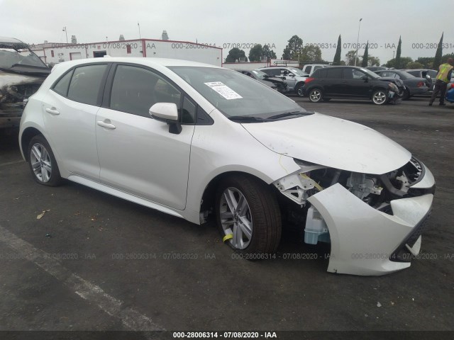 TOYOTA COROLLA HATCHBACK 2020 jtnd4rbe5l3073530