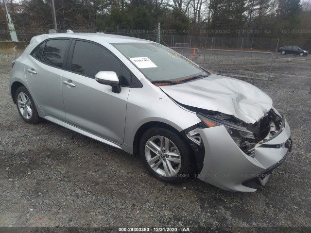 TOYOTA COROLLA HATCHBACK 2020 jtnd4rbe6l3090921