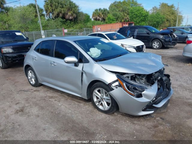 TOYOTA COROLLA 2020 jtnd4rbe6l3095603