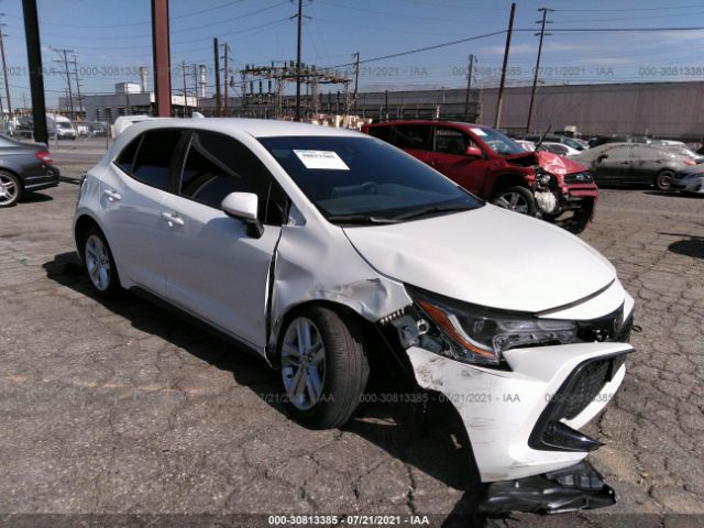 TOYOTA COROLLA HATCHBACK 2020 jtnd4rbe7l3091379