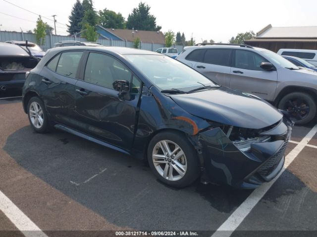 TOYOTA COROLLA HATCHBACK 2020 jtnd4rbe9l3085969