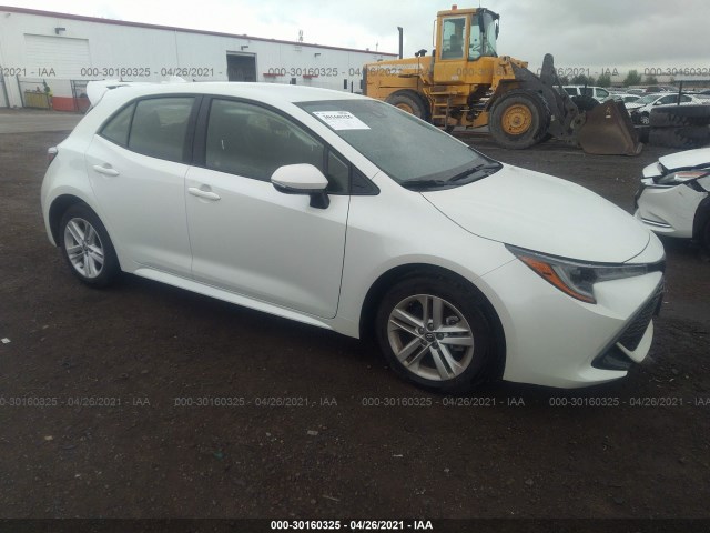 TOYOTA COROLLA HATCHBACK 2020 jtnd4rbe9l3098124