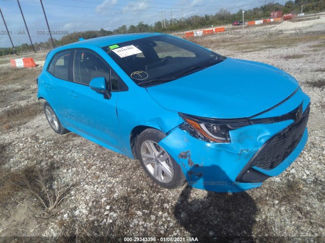 TOYOTA COROLLA HATCHBACK 2020 jtnd4rbexl3100933