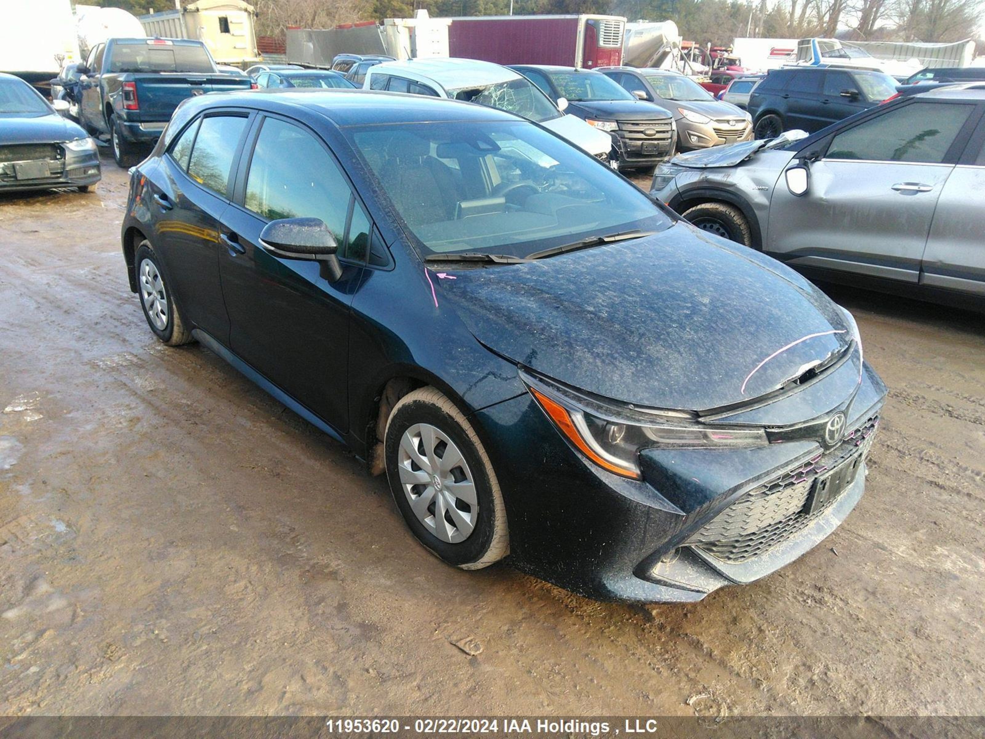 TOYOTA COROLLA 2022 jtnk4mbe0n3152391