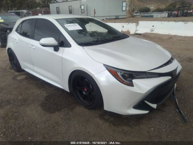 TOYOTA COROLLA HATCHBACK 2019 jtnk4rbe0k3005996