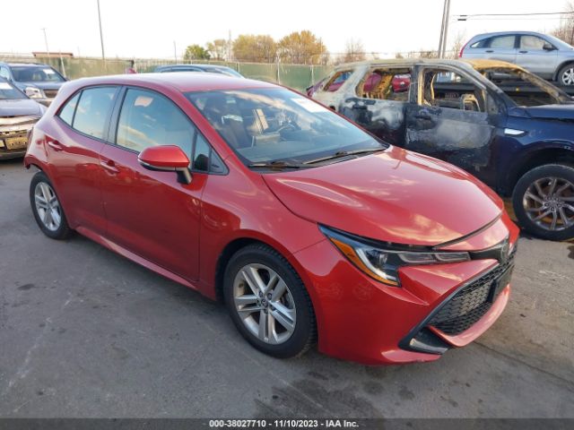 TOYOTA COROLLA 2019 jtnk4rbe0k3008395