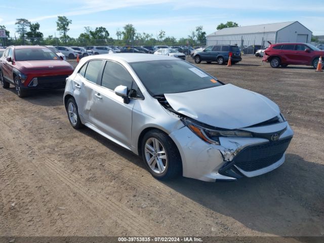 TOYOTA COROLLA 2019 jtnk4rbe0k3020062