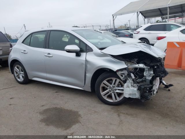 TOYOTA COROLLA 2019 jtnk4rbe0k3033300