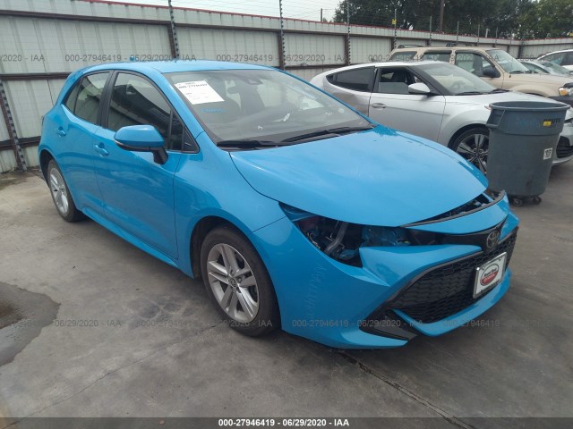 TOYOTA COROLLA HATCHBACK 2019 jtnk4rbe0k3033653