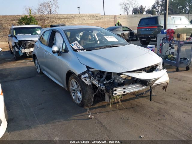 TOYOTA COROLLA 2019 jtnk4rbe0k3041249