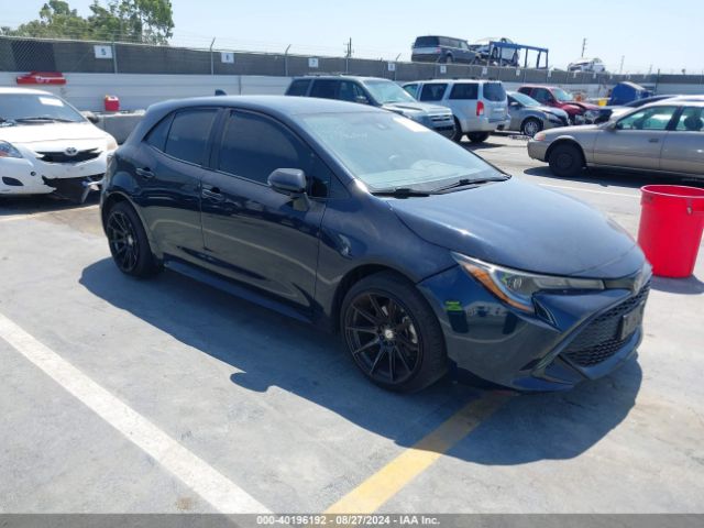 TOYOTA COROLLA 2019 jtnk4rbe0k3043020