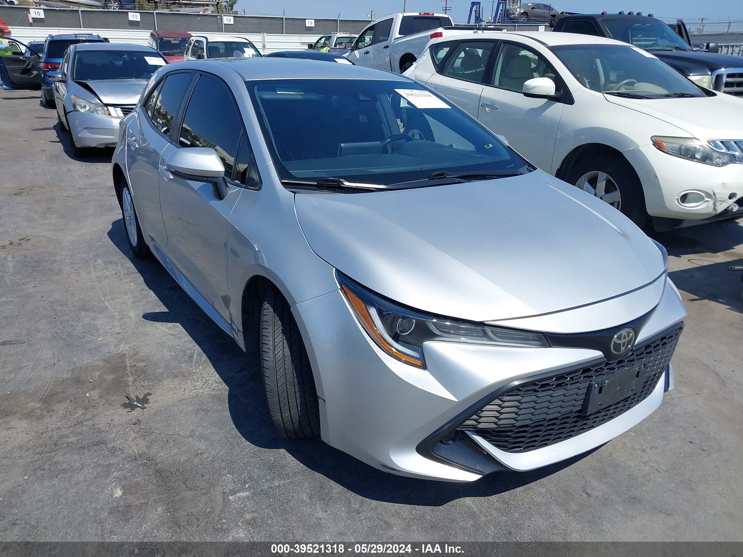 TOYOTA COROLLA 2019 jtnk4rbe0k3043969