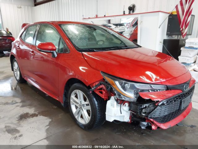 TOYOTA COROLLA 2019 jtnk4rbe0k3063221