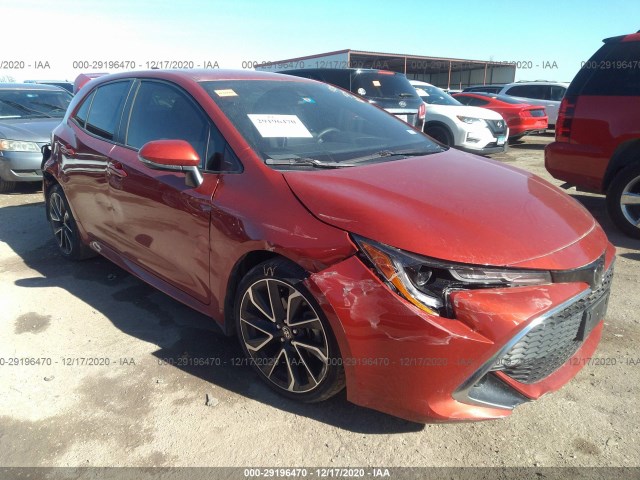 TOYOTA COROLLA HATCHBACK 2019 jtnk4rbe2k3012237