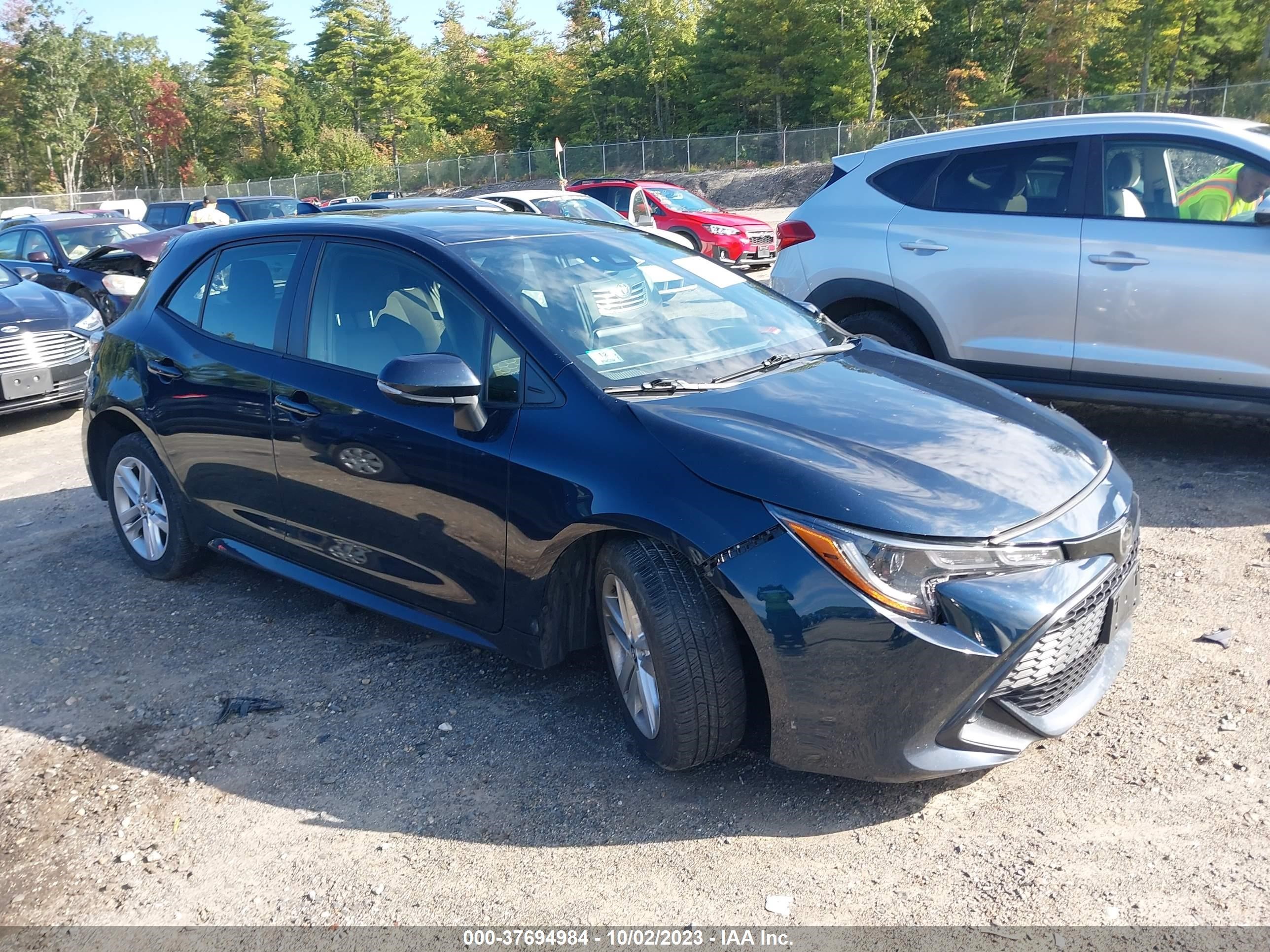 TOYOTA COROLLA 2019 jtnk4rbe2k3029474