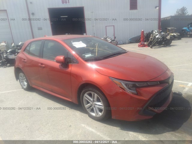 TOYOTA COROLLA HATCHBACK 2019 jtnk4rbe2k3045724