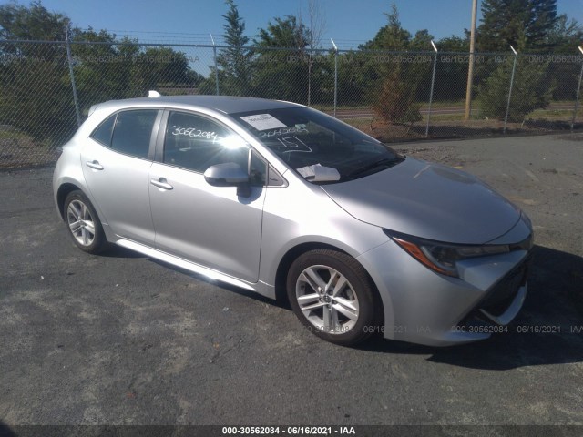 TOYOTA COROLLA HATCHBACK 2019 jtnk4rbe2k3069926