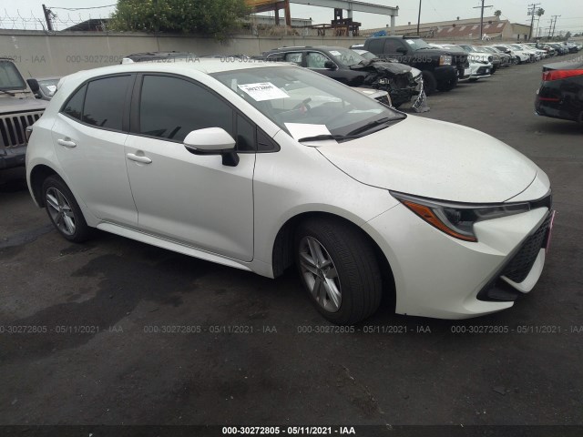 TOYOTA COROLLA HATCHBACK 2019 jtnk4rbe3k3000632