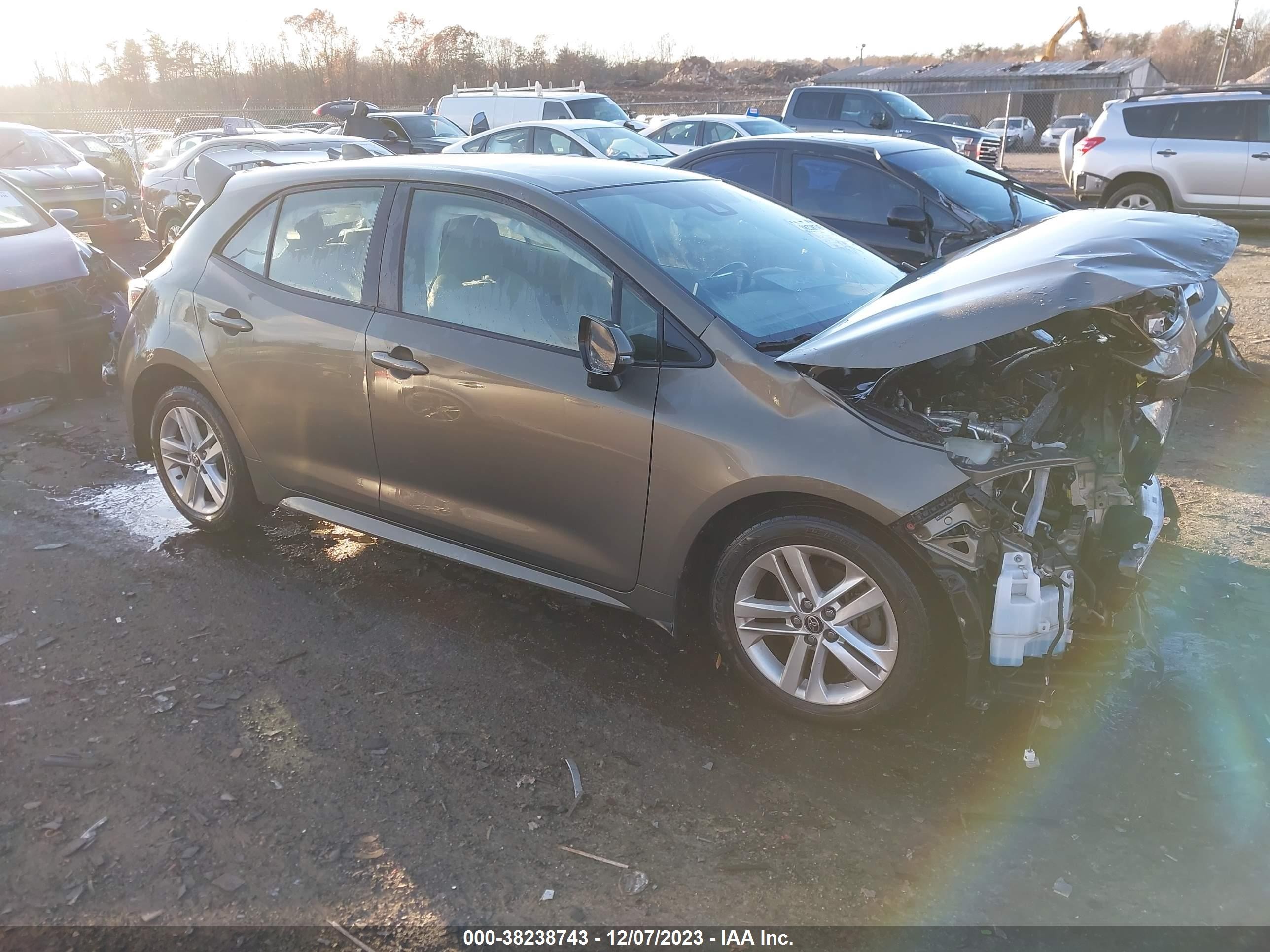 TOYOTA COROLLA 2019 jtnk4rbe3k3003157