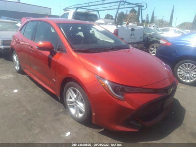 TOYOTA COROLLA HATCHBACK 2019 jtnk4rbe3k3039317