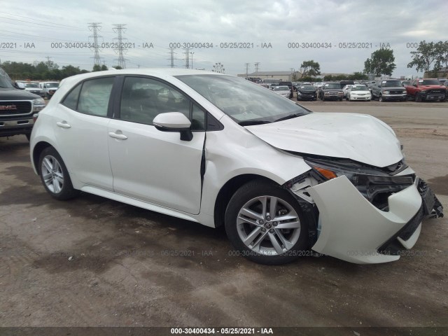 TOYOTA COROLLA HATCHBACK 2019 jtnk4rbe3k3047109